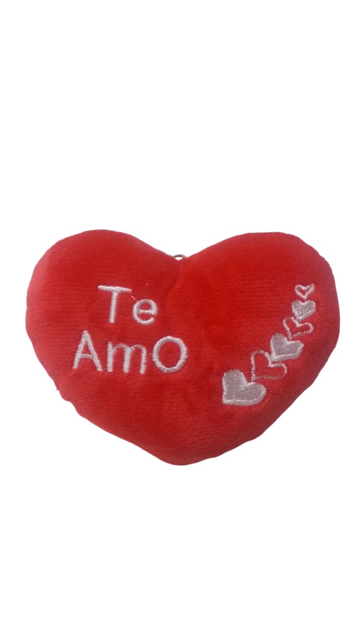 CHAVEIRO CORA�AO TE AMO 8CM